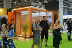 展现了预制构件、拆卸式建建、绿色建材